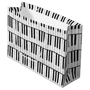 Sacola Para Presentes Grande Professor de Música Piano Musical