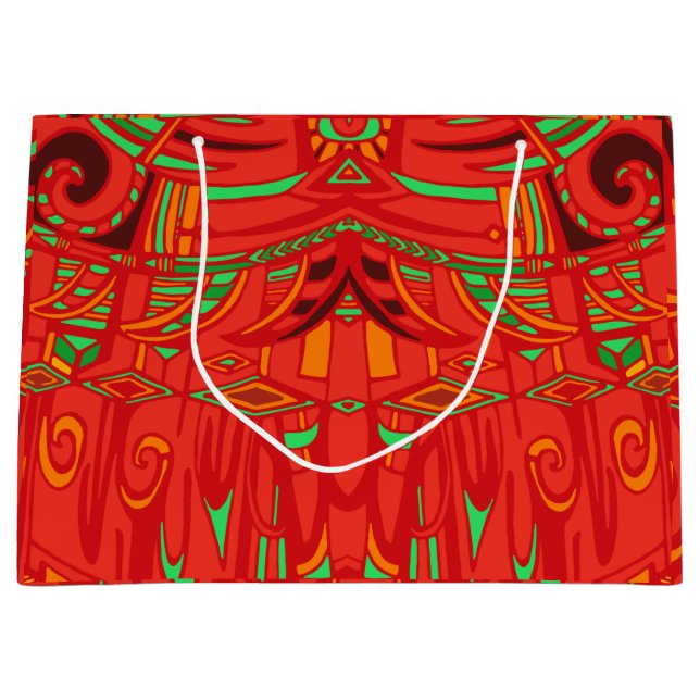 Sacola Para Presentes Grande Psy wings (Frente)