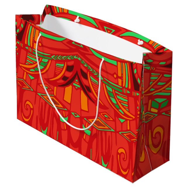 Sacola Para Presentes Grande Psy wings large gift bag (Verso inclinado)