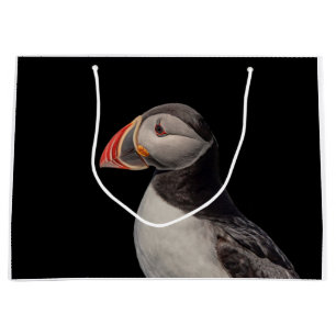 Sacola Para Presentes Grande Puffin Atlântico em Machias, Maine