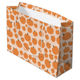 Sacola Para Presentes Grande Pumpkin Pereto Queda no outono Halloween