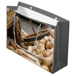 Sacola Para Presentes Grande Pumpkins e Roda