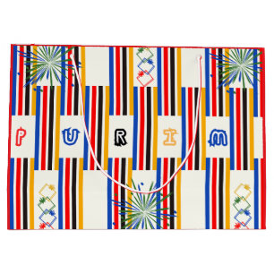 Sacola Para Presentes Grande Purim Gift Bag