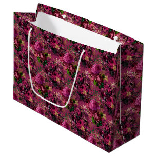 Sacola Para Presentes Grande Queen Bee Pattern