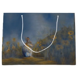 Sacola Para Presentes Grande Rabbit Gift Bag