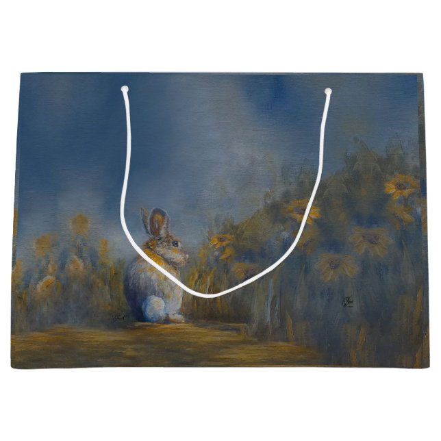 Sacola Para Presentes Grande Rabbit Gift Bag (Frente)