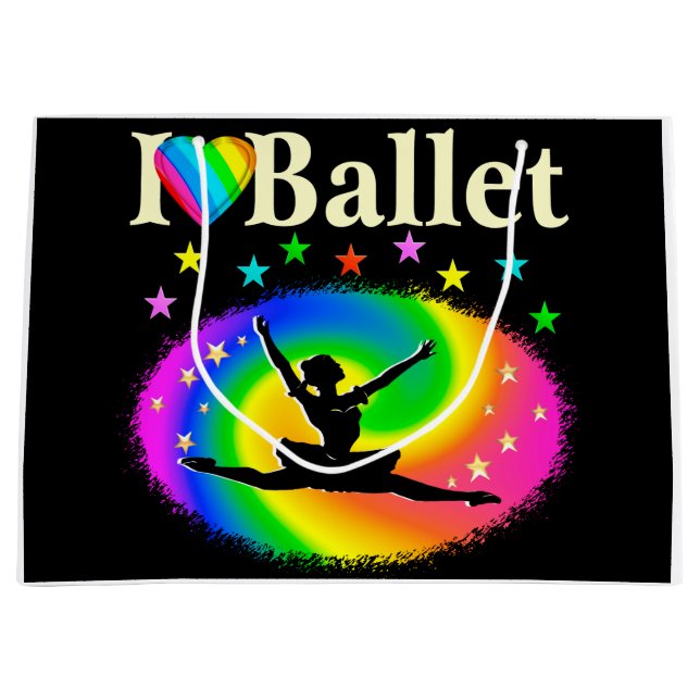 SACOLA PARA PRESENTES GRANDE RAINHA DE DANÇAS DE AMEAÇA (Frente)