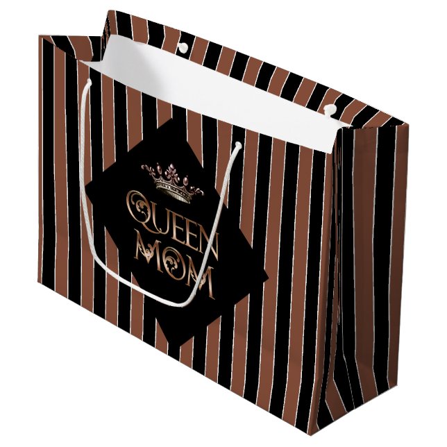 Sacola Para Presentes Grande Rainha Mãe Gift Bag (Frente inclinada)