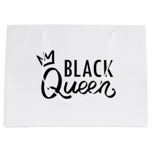 Sacola Para Presentes Grande Rainha Negra