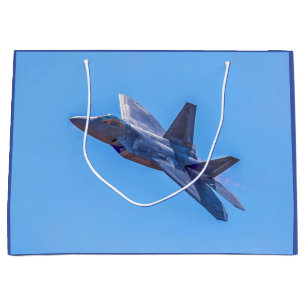 Sacola Para Presentes Grande Raptor Martin F-22A Lockheed