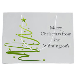 Sacola Para Presentes Grande Razzle Dazzle Christmas