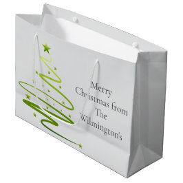 Sacola Para Presentes Grande Razzle Dazzle Christmas
