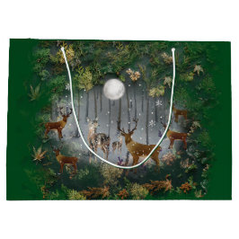 Sacola Para Presentes Grande Rebelde Adorável À Noite