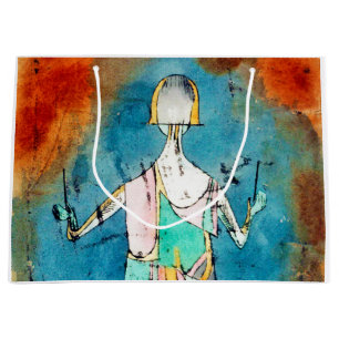 Sacola Para Presentes Grande Regente (Músico), Klee