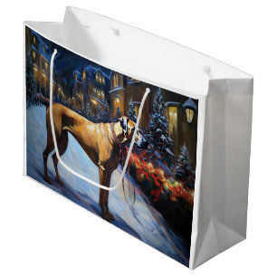 Sacola Para Presentes Grande Ridgeback natalino Rhodesian
