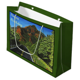 Sacola Para Presentes Grande Rodovia para Slide Rock, Sedona Large Gift Bag