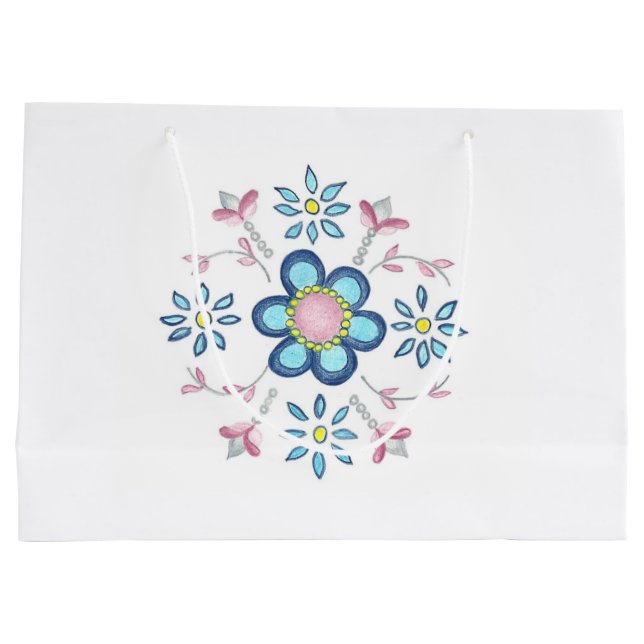 Sacola Para Presentes Grande Rosemal Giftbag (Verso)