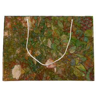 Sacola Para Presentes Grande Roses gift bag