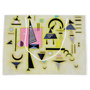 Sacola Para Presentes Grande Rosy Definitivo, Wassily Kandinsky