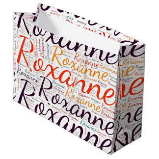 Sacola Para Presentes Grande Roxanne