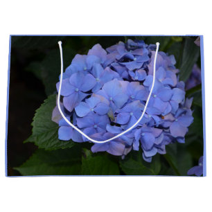 Sacola Para Presentes Grande Roxo Roxo Hidrangea macrofilla