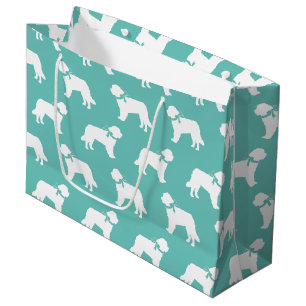 Sacola Para Presentes Grande Rua Bernard Dog Puppy