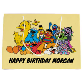 Sacola Para Presentes Grande Rua Sésamo | Sésamo | Feliz Aniversário