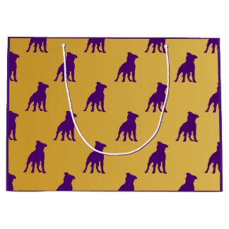 Sacola Para Presentes Grande "Rufus" Que dog Gift Bag - Omega Psi Phi