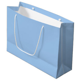 Sacola Para Presentes Grande Saca de Presente Azul Céu Suave