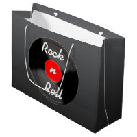 Saca de Presente de Disco de Vinil Retro