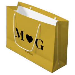 Sacola Para Presentes Grande Saca de Presente Personalizada com Monograma Elega