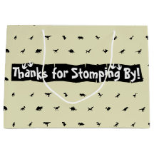 Sacas de Favor de Dinossauro Verde Menta Claro: Di