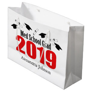 Sacola Para Presentes Grande Saco 2019 do presente da graduação do formando d