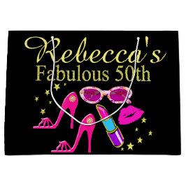 SACOLA PARA PRESENTES GRANDE SACO DE 50.O GIFT FABULOSO PERSONALIZADO