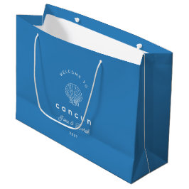 Sacola Para Presentes Grande Saco de Boas-Vindas para Casamento no Destino Canc