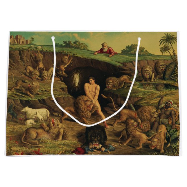 Sacola Para Presentes Grande Saco de Presente (Frente)