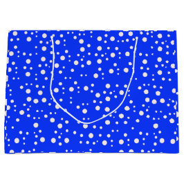 Sacola Para Presentes Grande Saco de Presente Azul Elegante