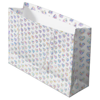 Sacola Para Presentes Grande Saco de presente com 44 idiomas sem legendas