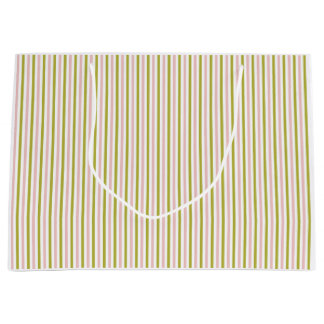 Sacola Para Presentes Grande Saco de presente de banda rosa e verde