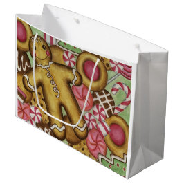 Sacola Para Presentes Grande Saco de Presente de Biscoitos de Natal