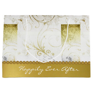 Sacola Para Presentes Grande Saco de Presente de Casamento Personalizado com Fl