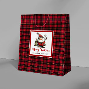 Sacola Para Presentes Grande Saco de Presente de Natal Fofo Papai Noel Estilo A