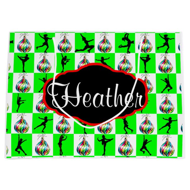 SACOLA PARA PRESENTES GRANDE SACO DE PRESENTE DE NATAL PERSONALIZADO PARA PARED (Frente)