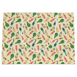 Sacola Para Presentes Grande Saco de presente de padrão de garrafa de água