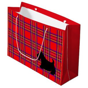 Sacola Para Presentes Grande Saco de Presente do Scottish Terrier de Férias