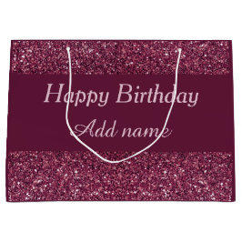 Sacola Para Presentes Grande Saco de presente especial de aniversário, personal