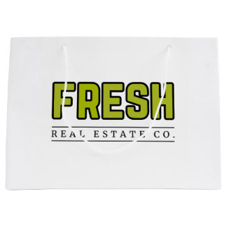 Sacola Para Presentes Grande Saco de Presente Glossy FRESH (grande)