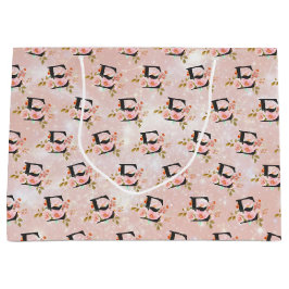 Sacola Para Presentes Grande Saco de Presente Grande com a Letra E