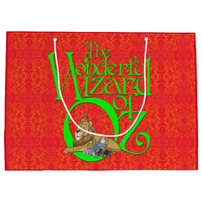 Sacola Para Presentes Grande Saco de Presente Grande de Natal do Mágico Clássic (Verso)