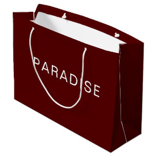 Sacola Para Presentes Grande Saco de Presente Grande Marrom com Texto Personali